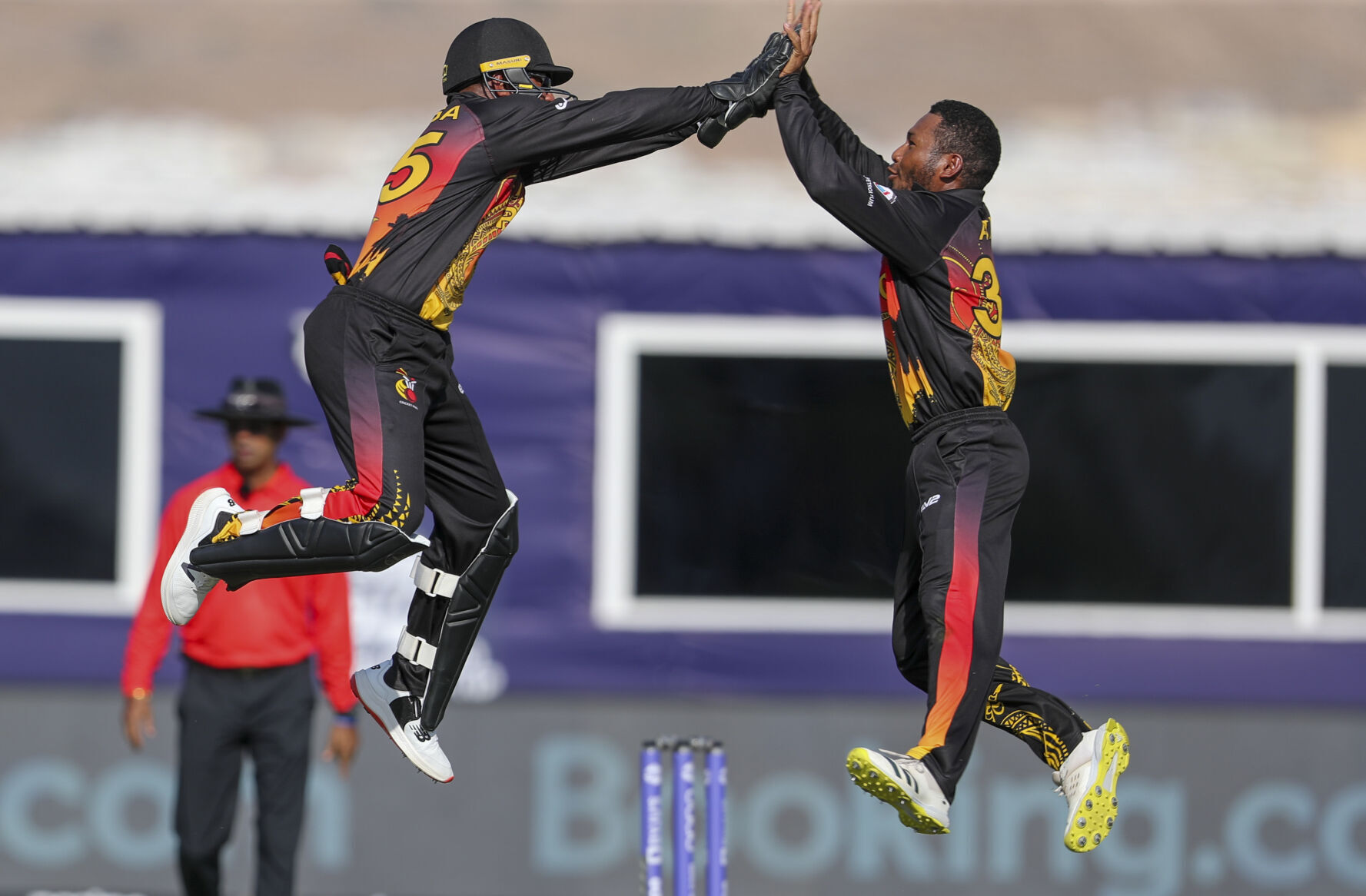APTOPIX Oman T20 World Cup Cricket